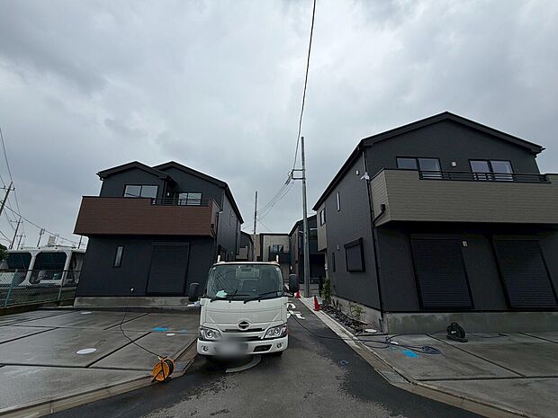 分譲の街並み
