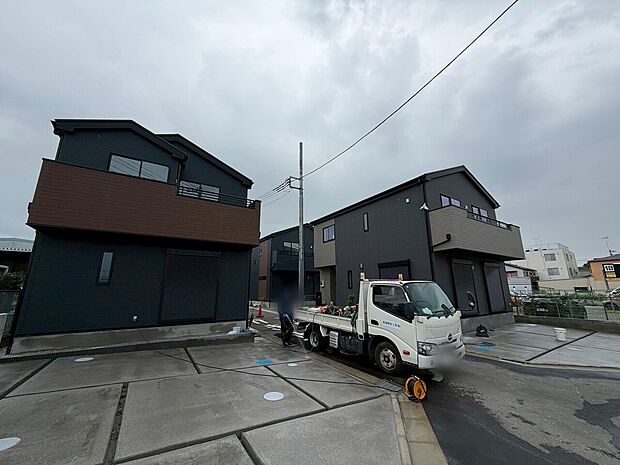 分譲の街並み