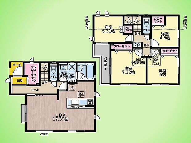 ○間取り図○