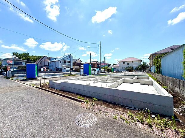 分譲の街並み