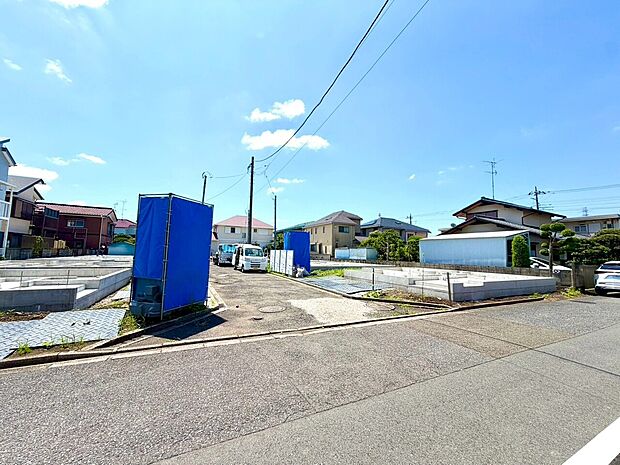分譲の街並み