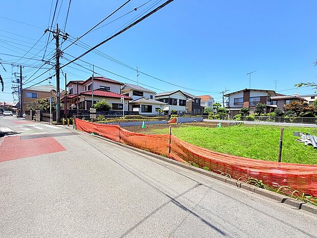 分譲の街並み