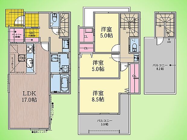 ○間取り図○
