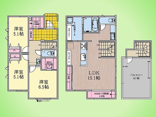 ○間取り図○