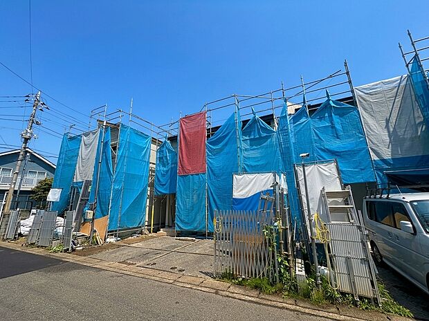 分譲の街並み