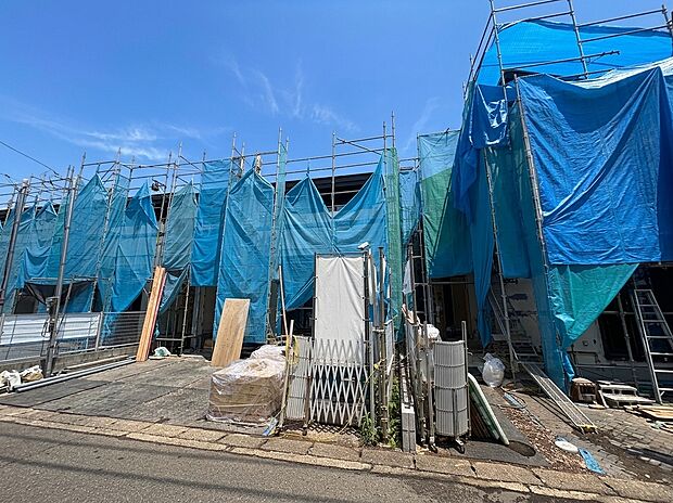 分譲の街並み