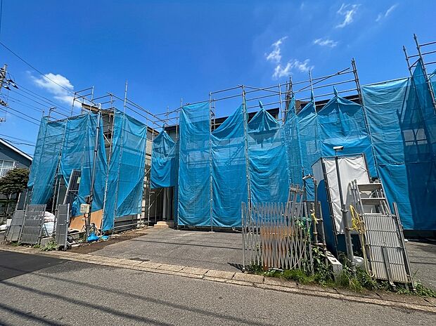 分譲の街並み