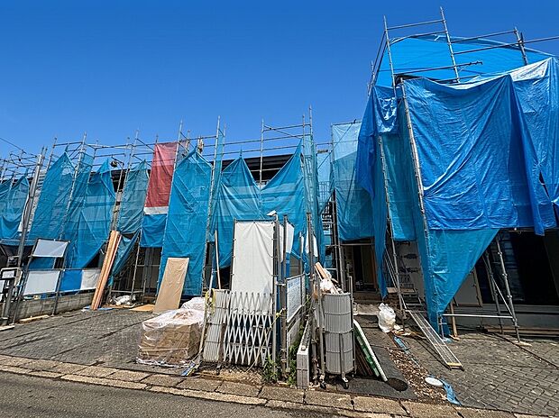 分譲の街並み