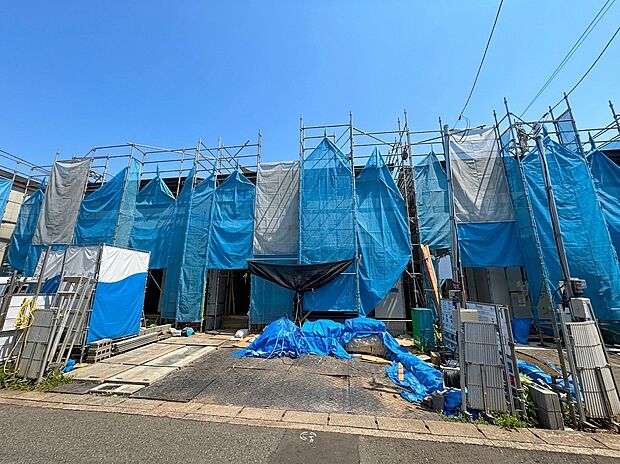 分譲の街並み