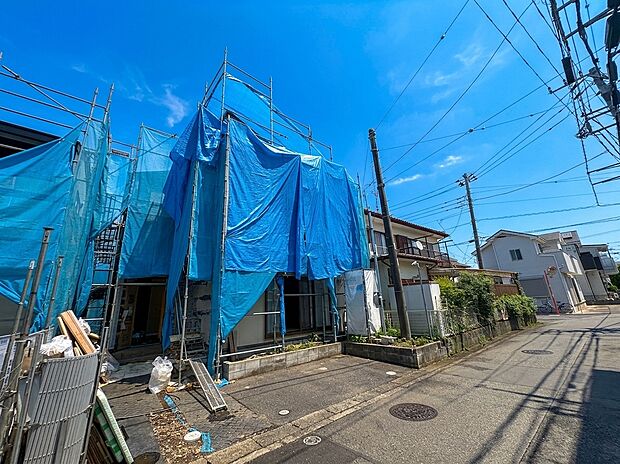 分譲の街並み