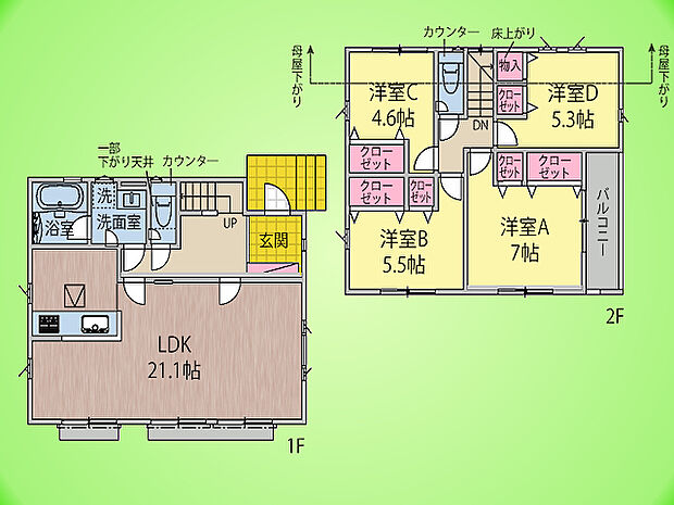 ○間取り図○