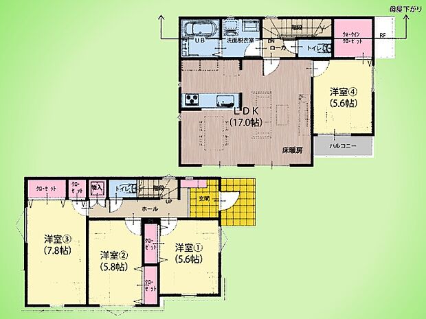 ○間取り図○