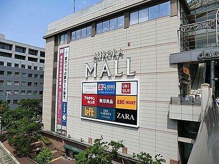 オーロラモール　距離約50m