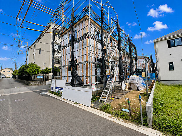 分譲の街並み