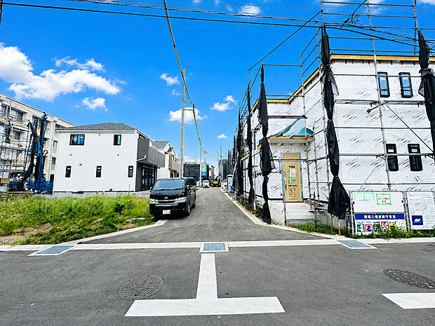 分譲の街並み