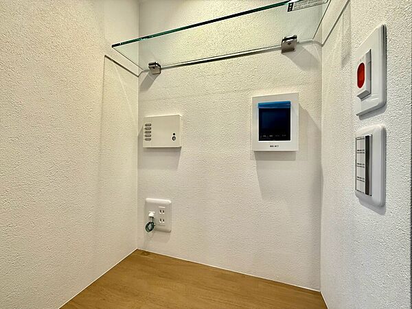 設備が整った室内の一角の写真です