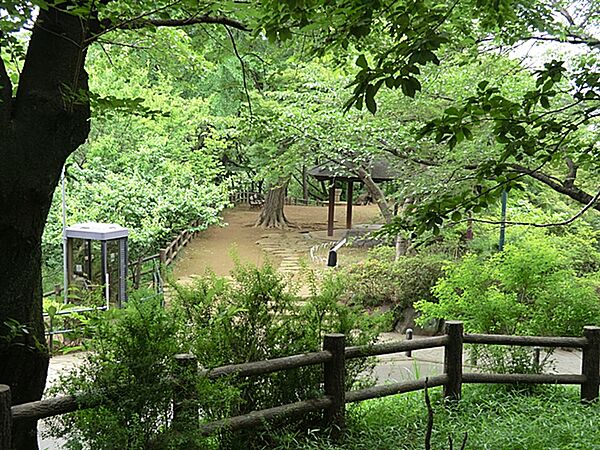 大倉山公園　距離約1100m