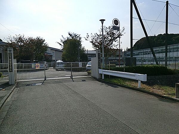 横浜市立新治小学校　距離約800m