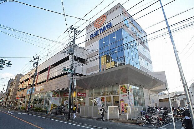 スーパー三和 百合ヶ丘店食品館 距離約950m