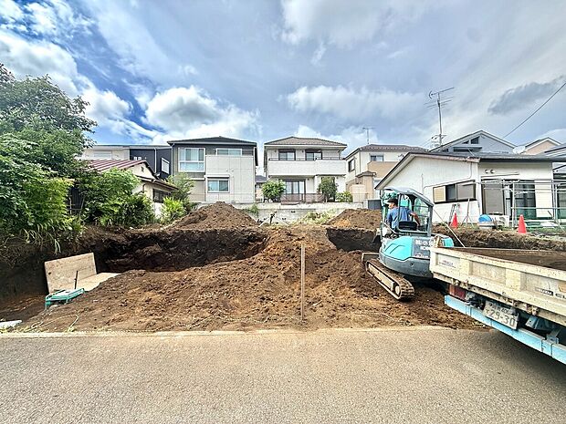 造成済みの更地で住宅建築に適した土地です