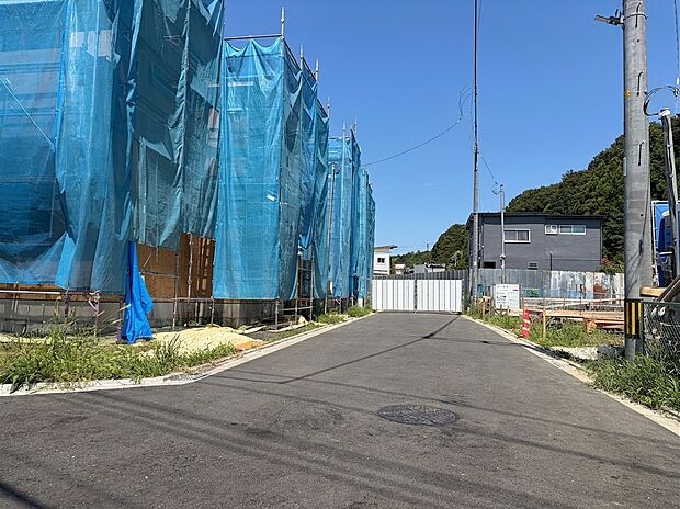 分譲の街並み
