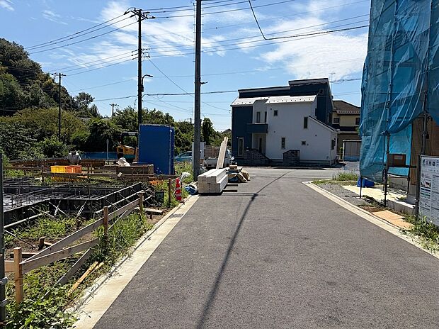 分譲の街並み