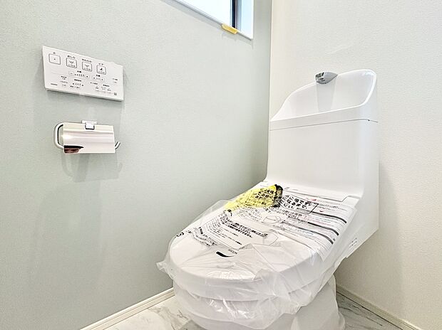 清潔感のあるトイレ空間