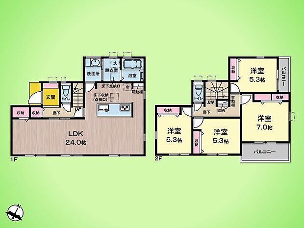 ○間取り図○
