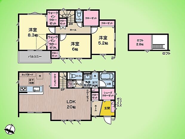 ○間取り図○