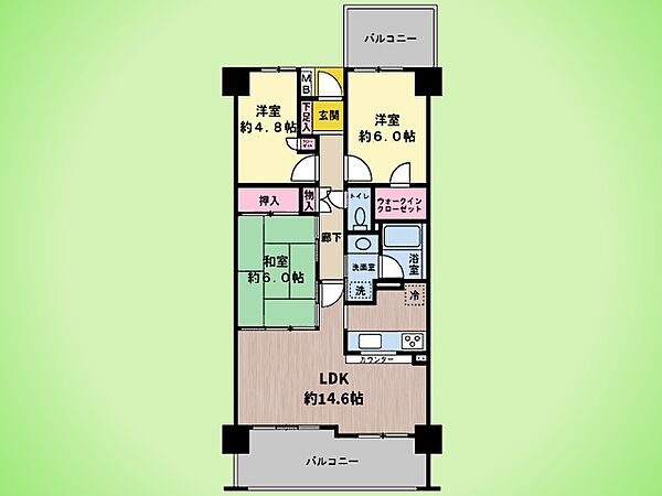 間取り：314002847645