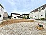 外観：住宅街の区画整理された更地の外観