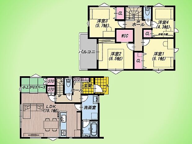 ○間取り図○