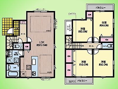 間取り：○間取り図○