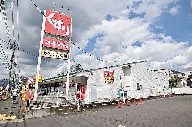 スギ薬局 厚木愛甲店 距離約350m