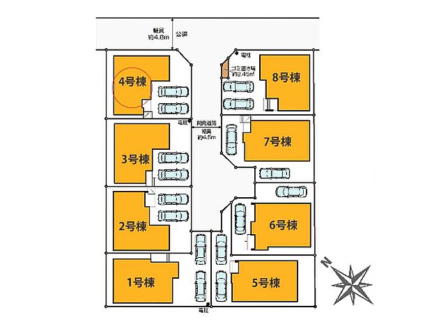 ○区画図○