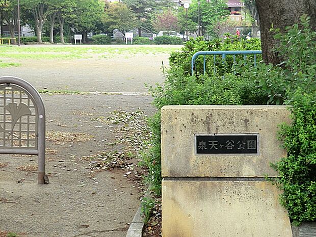 泉天ヶ谷公園　距離約1100m