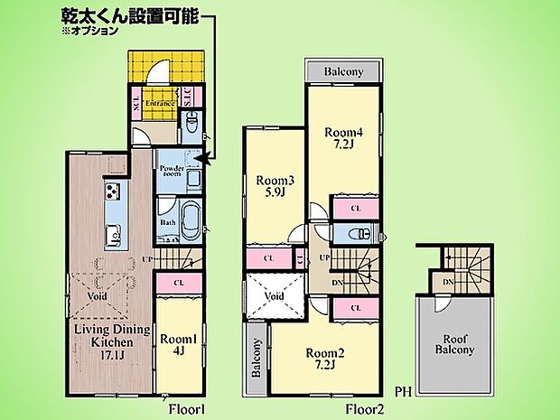 ○間取り図○