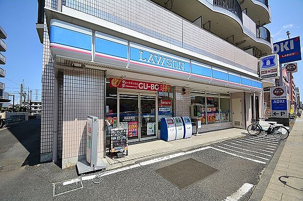 ローソン 多摩一ノ宮店 距離約350m