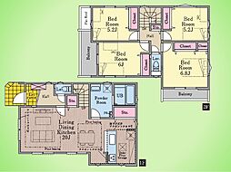 府中市小柳町2丁目 戸建て 1号棟
