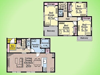 間取り:○間取り図○ 間取り:○間取り図○