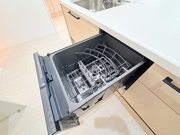 キッチン下に食器洗い乾燥機を設置