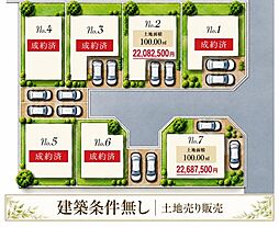 島泉1丁目　全7区画　土地30坪
