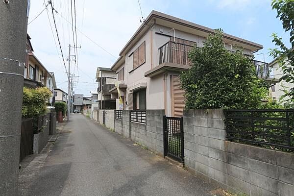 道路は二面接道。