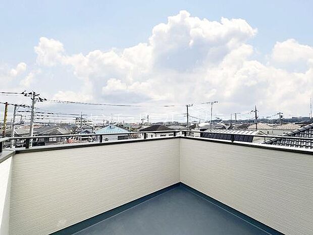 ルーフバルコニーからの眺望
