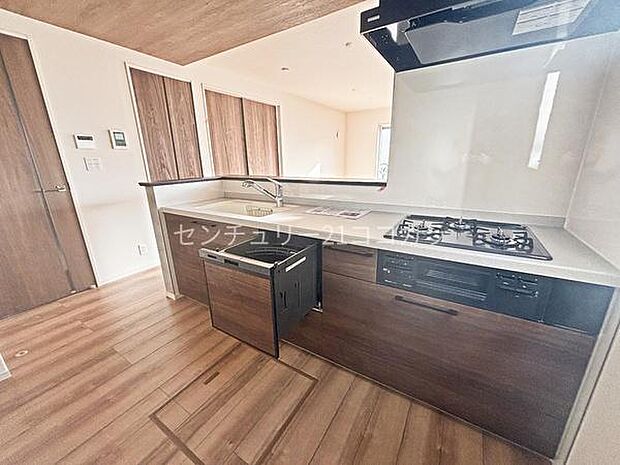 対面キッチン、食洗機付