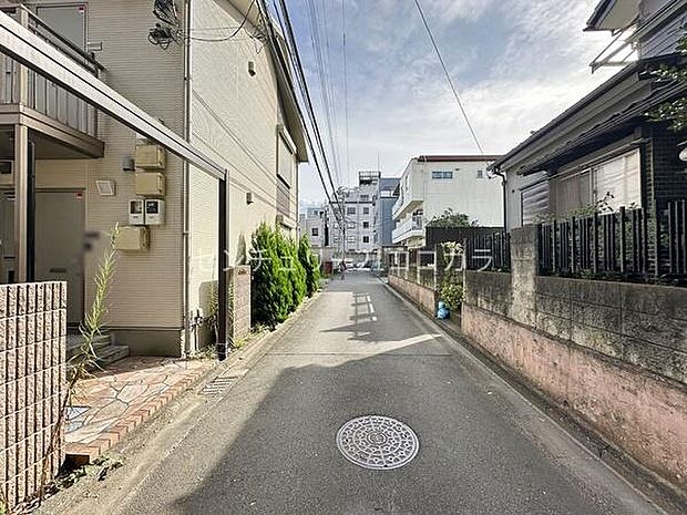 前面道路を含む現地写真