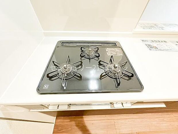 三つ口ガスコンロ・グリル