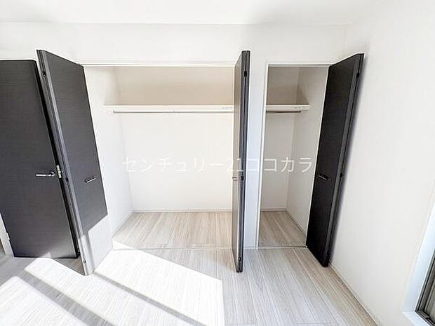 ダブルクローゼット