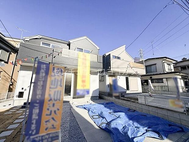 八王子市緑町の新築一戸建て　全体写真