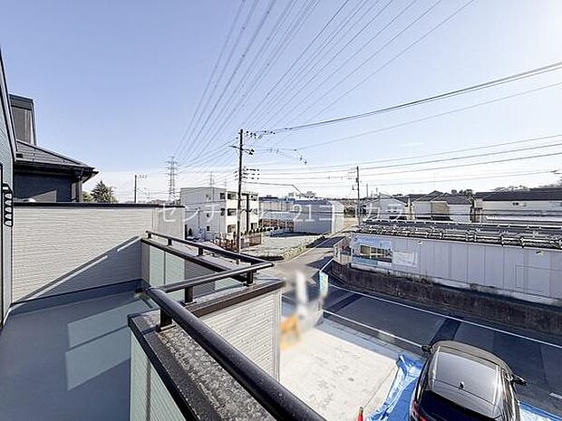 バルコニーからの眺望